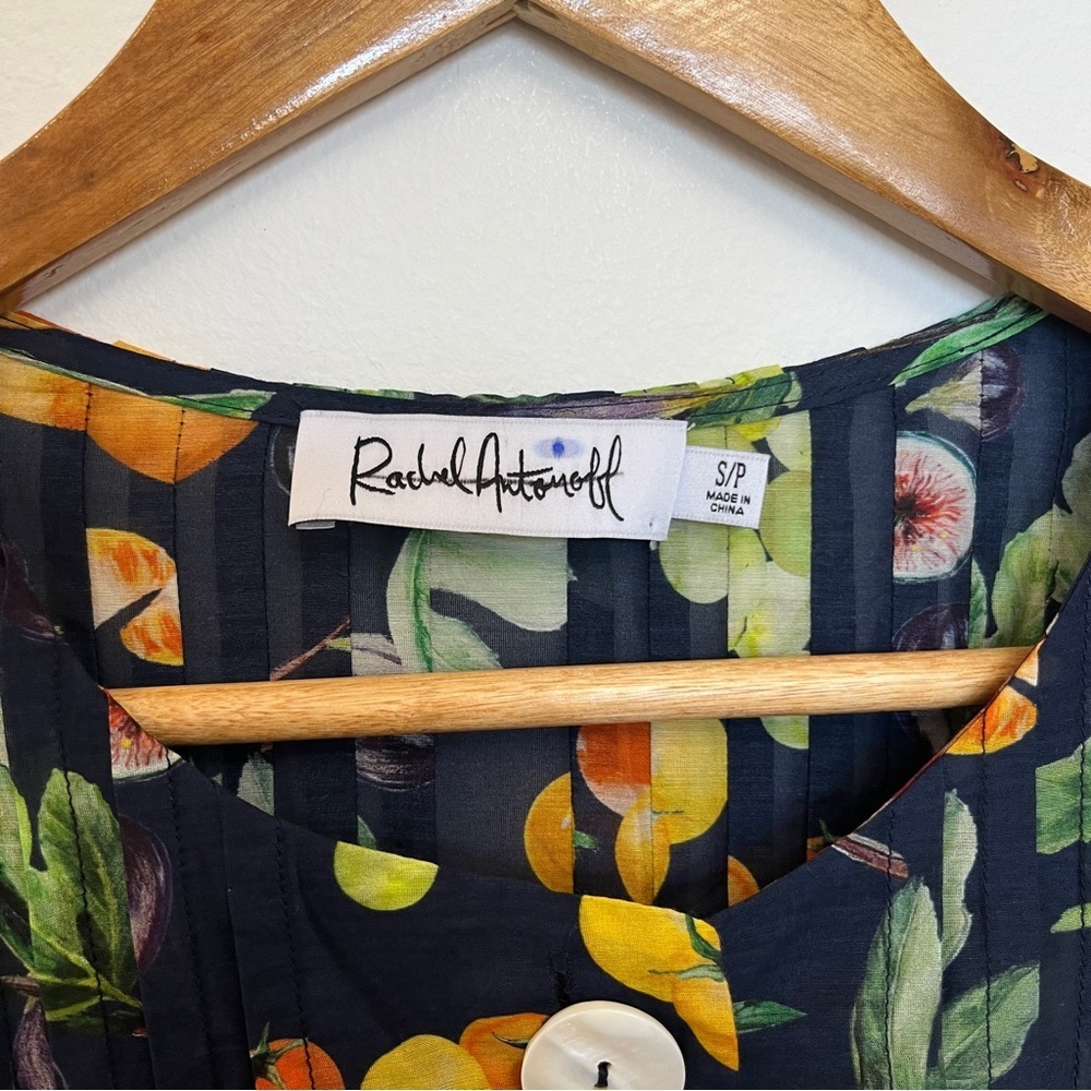 Rachel Antonoff Howard mini dress in Marie the baguettes Size Small NWOT - Picture 6 of 9